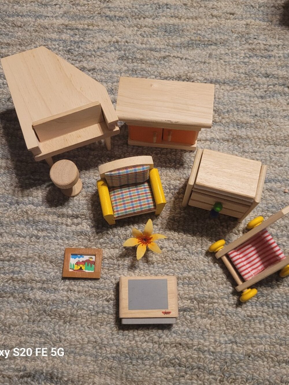 Plan Toys Dollhouse Furniture.